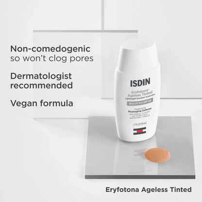 ISDIN Eryfotona Ageless Tinted Mineral Face Sunscreen SPF 50